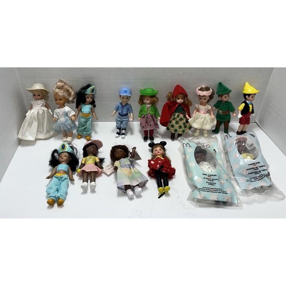 Lot of 15 2004-2007 Madame Alexander Dolls McDonalds Collectible